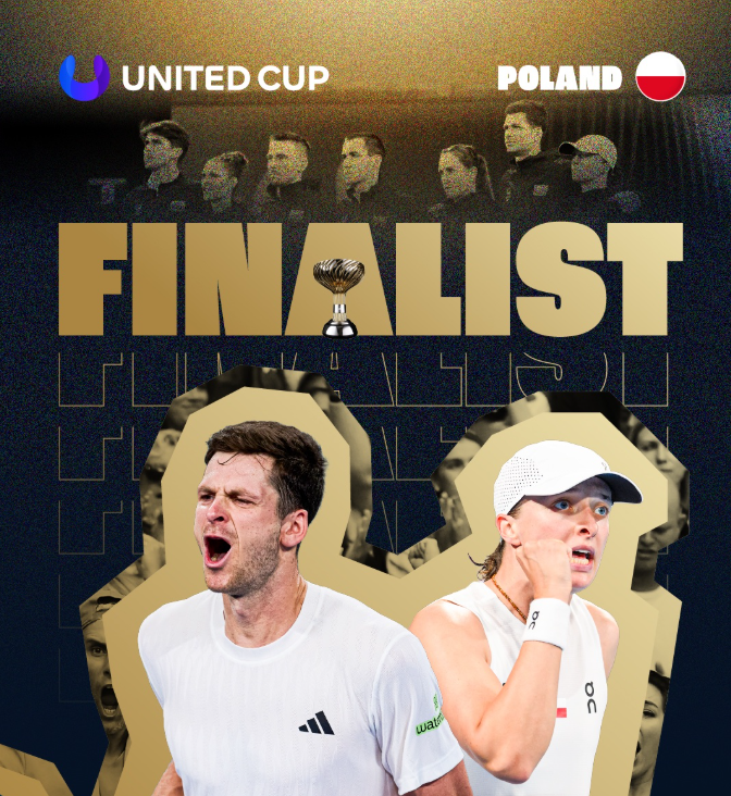 Historyczny dzień polskiego tenisa Historyczny dzień polskiego tenisa.