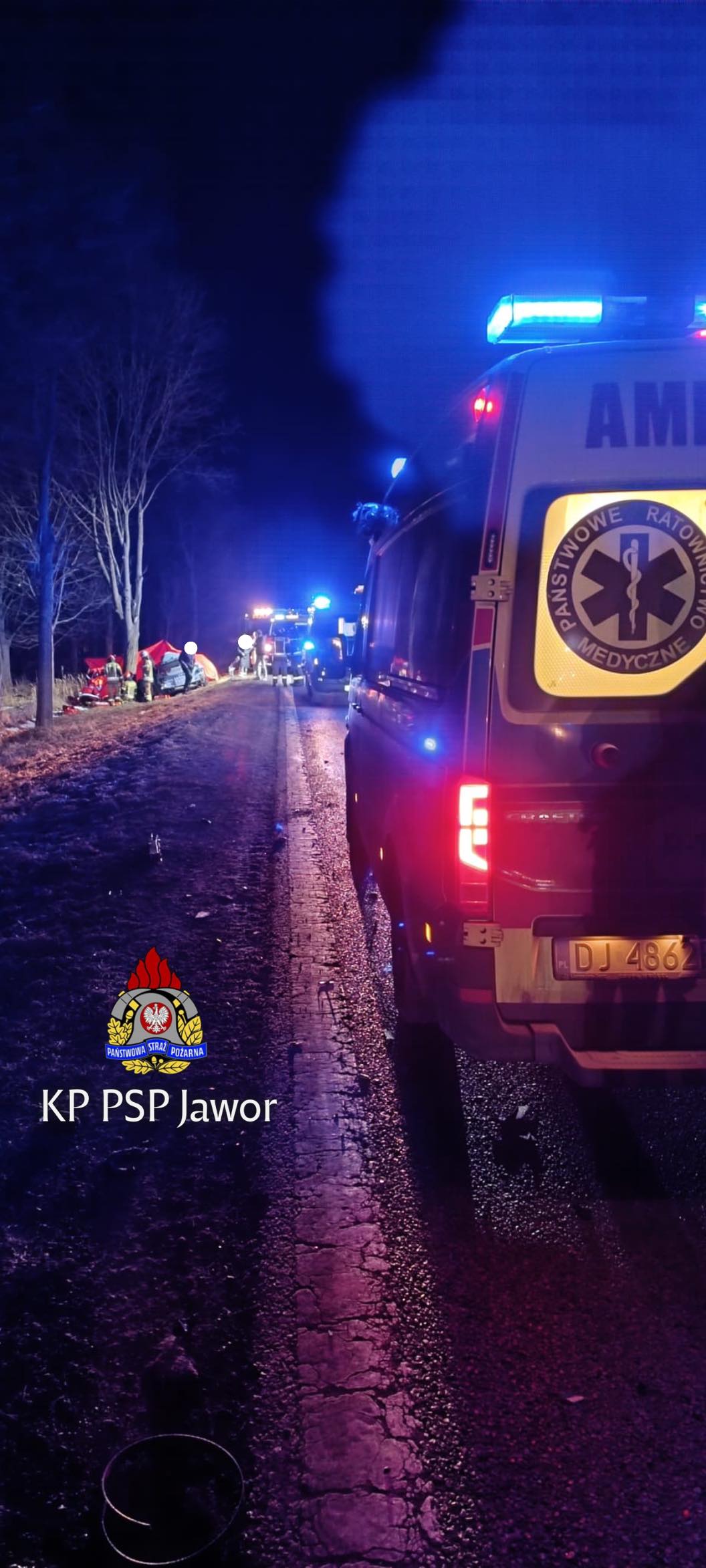 Tragiczny wypadek na DK5 w miejscowości Mysłów na Dolnym Śląsku