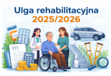 Ulga rehabilitacyjna w PIT 2025/2026. Co można odliczyć? Limity, warunki, dokumentacja i interpretacje skarbówki Ulga rehabilitacyjna 2025 2026