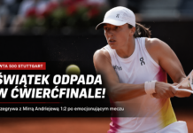 Koniec przygody Igi Świątek w Stuttgarcie.