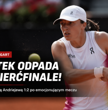 Koniec przygody Igi Świątek w Stuttgarcie.