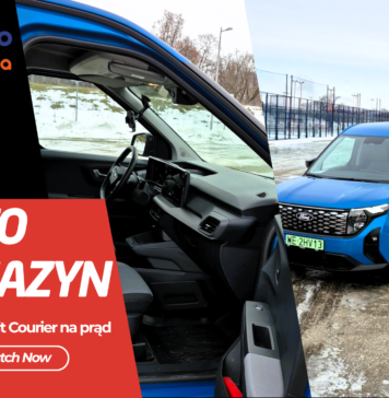 Mały dostawczak na prąd - Ford eTransit Courier