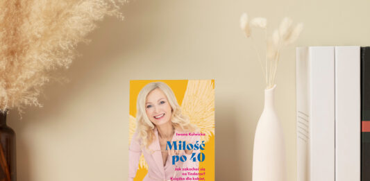 Miłość po 40 – jak zakochać się na Tinderze i odzyskać siebie Okładka książki „Miłość po 40: Jak zakochać się na Tinderze” – inspirująca książka o relacjach, kobiecości i miłości po czterdziestce