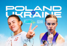Polska vs Ukraina w Billie Jean King Cup.