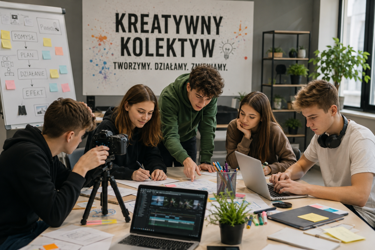 Kreatywny Kolektyw – gdy talent spotyka szansę. Projekt, który walczy z cichym wykluczeniem młodzieży z domów dziecka