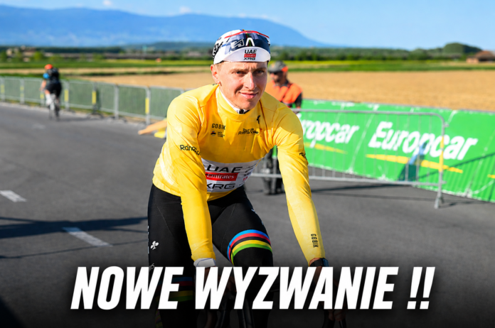 Tadej Pogacar zadebiutuje w Tour de Suisse.