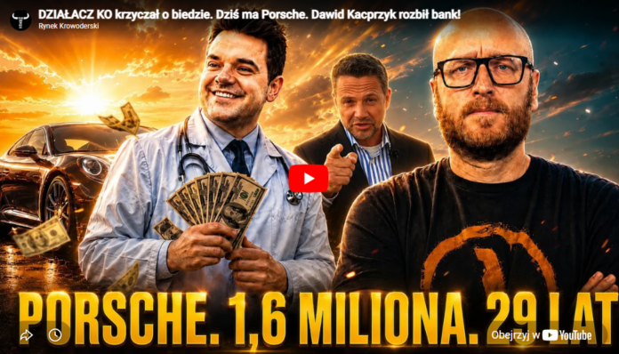 dawid kacprzyk Kowal ukradł a Cygana powiesili - a Dawidek jeździ Porsche - Marcelina Zawisza składa zawiadomienie do prokuratury na lekarza milionera