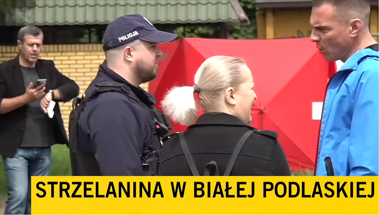 Strzelanina w Białej Podlaskiej: Policja prowadzi obławę za zabójcą