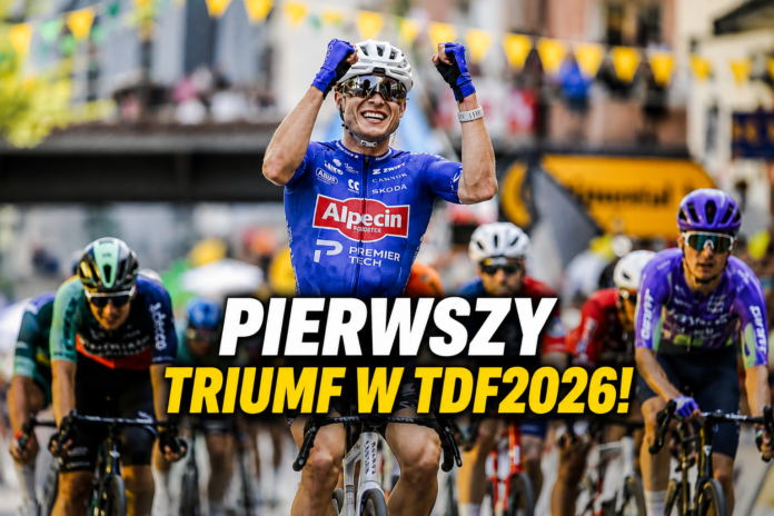 Jasper Philipsen najszybszy na 17 etapie Jasper Philipsen najszybszy na 17 etapie.