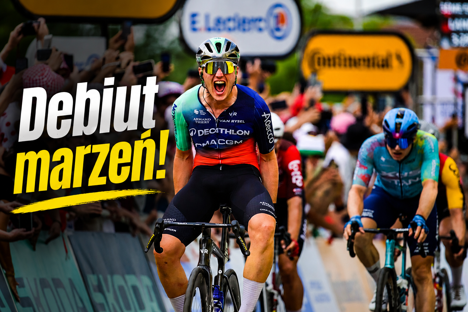 Pierwszy triumf Kooija w Tour de France