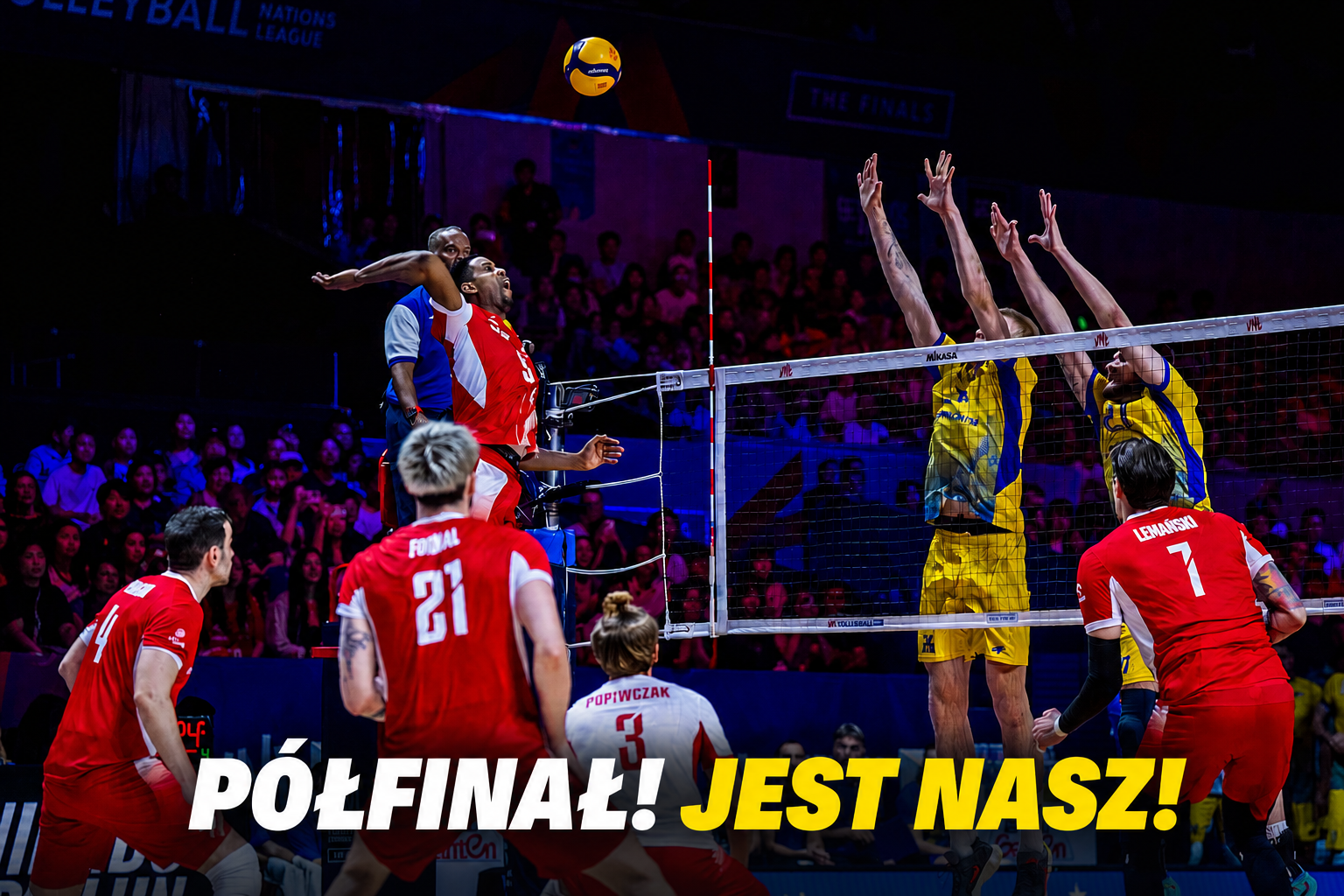 Polacy w półfinale Ligi Narodów