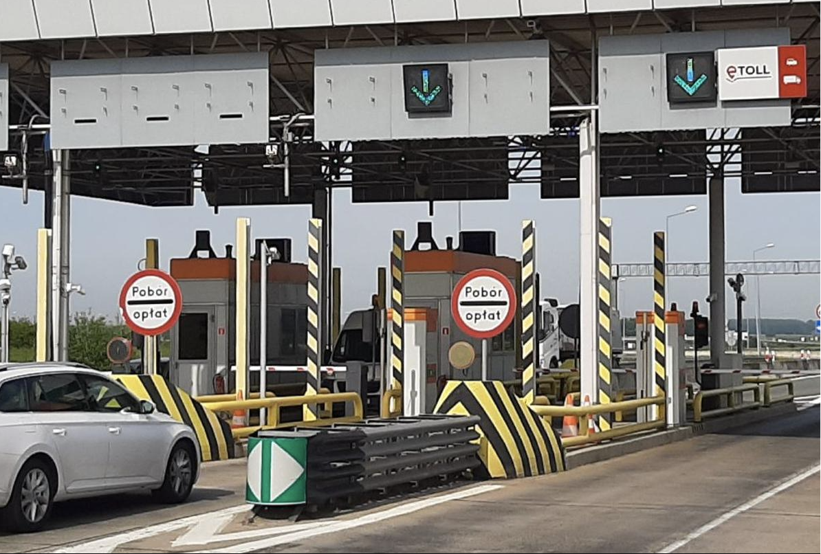 Znikają bramki poboru opłat na A2
