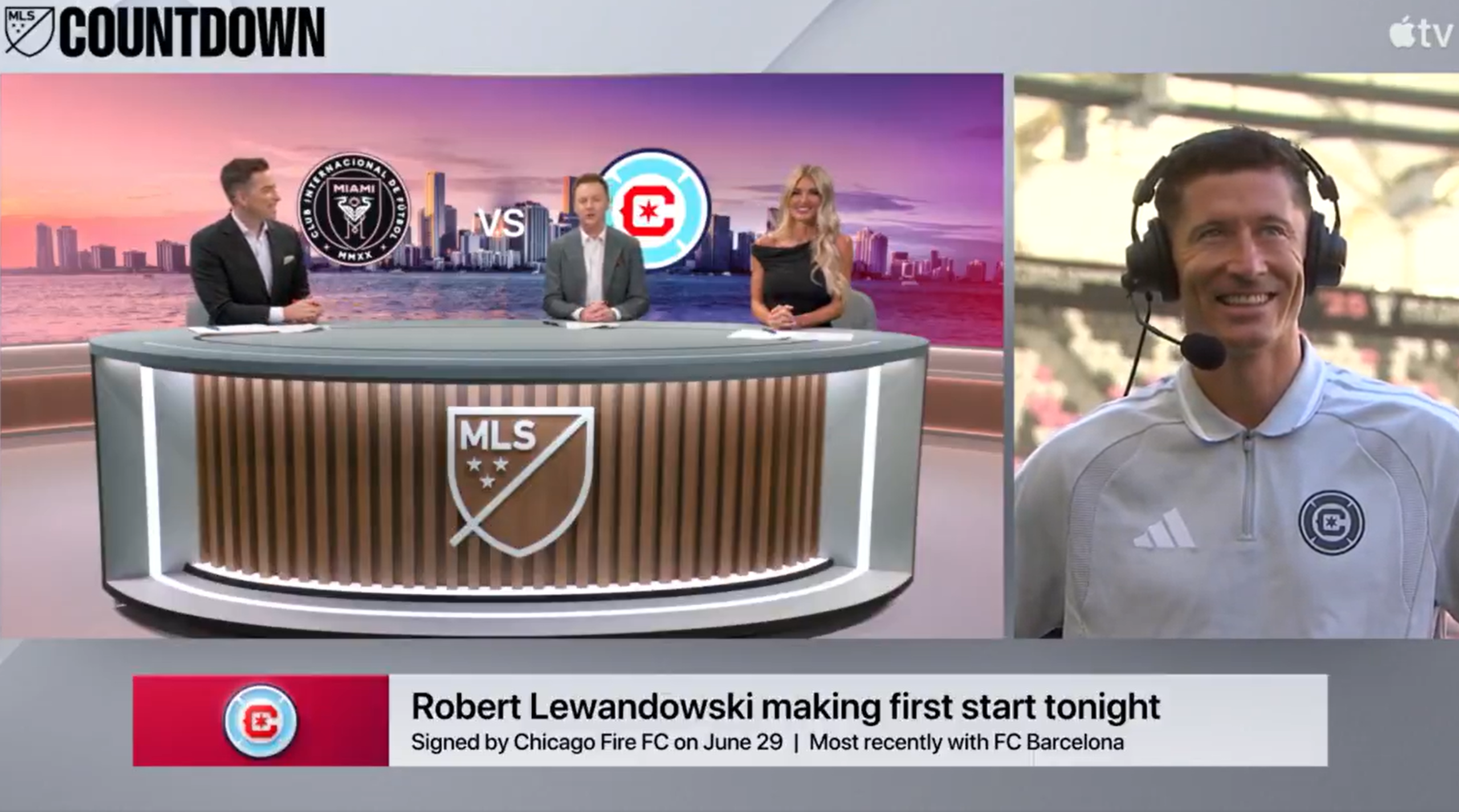 LEWANDOWSKI w USA ZASZOKOWAŁ KIBICÓW W SWOIM PIERWSZYM MECZU