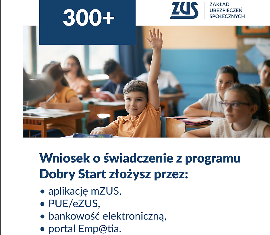 300 plus wyprawka szkolna 2026