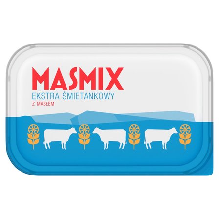 Wielki Test Masła - Masmix miejsce 6 na zdjęciu opakowanie - wieczko od Masmixa