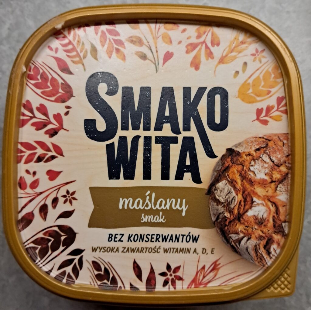 Ranking 8 Smakowita maślany smak miejsce 8 na zdjęciu opakowanie - wieczko