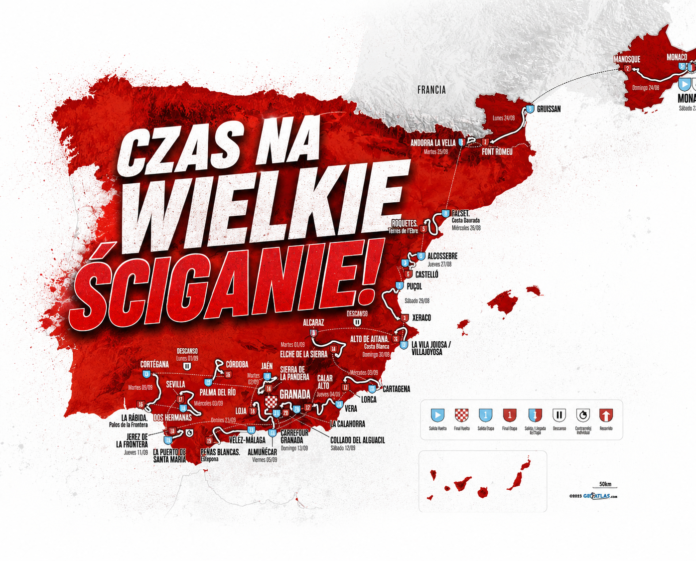 Jutro startuje Vuelta a Espana 2026 Jutro startuje Vuelta a Espana 2026.