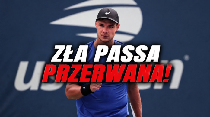 Kamil Majchrzak zagrał koncert na US Open.