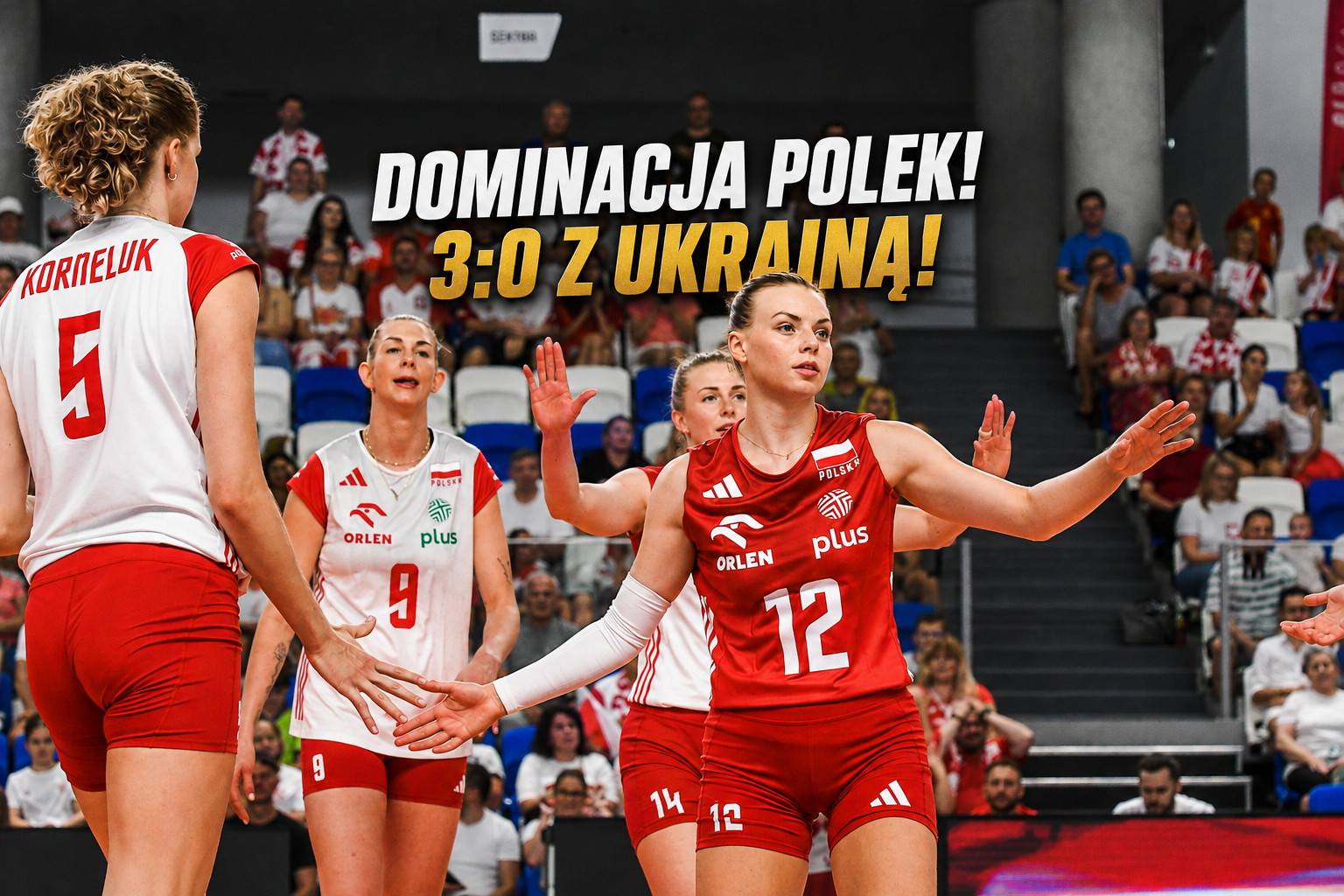 Polki nie dały szans Ukrainkom
