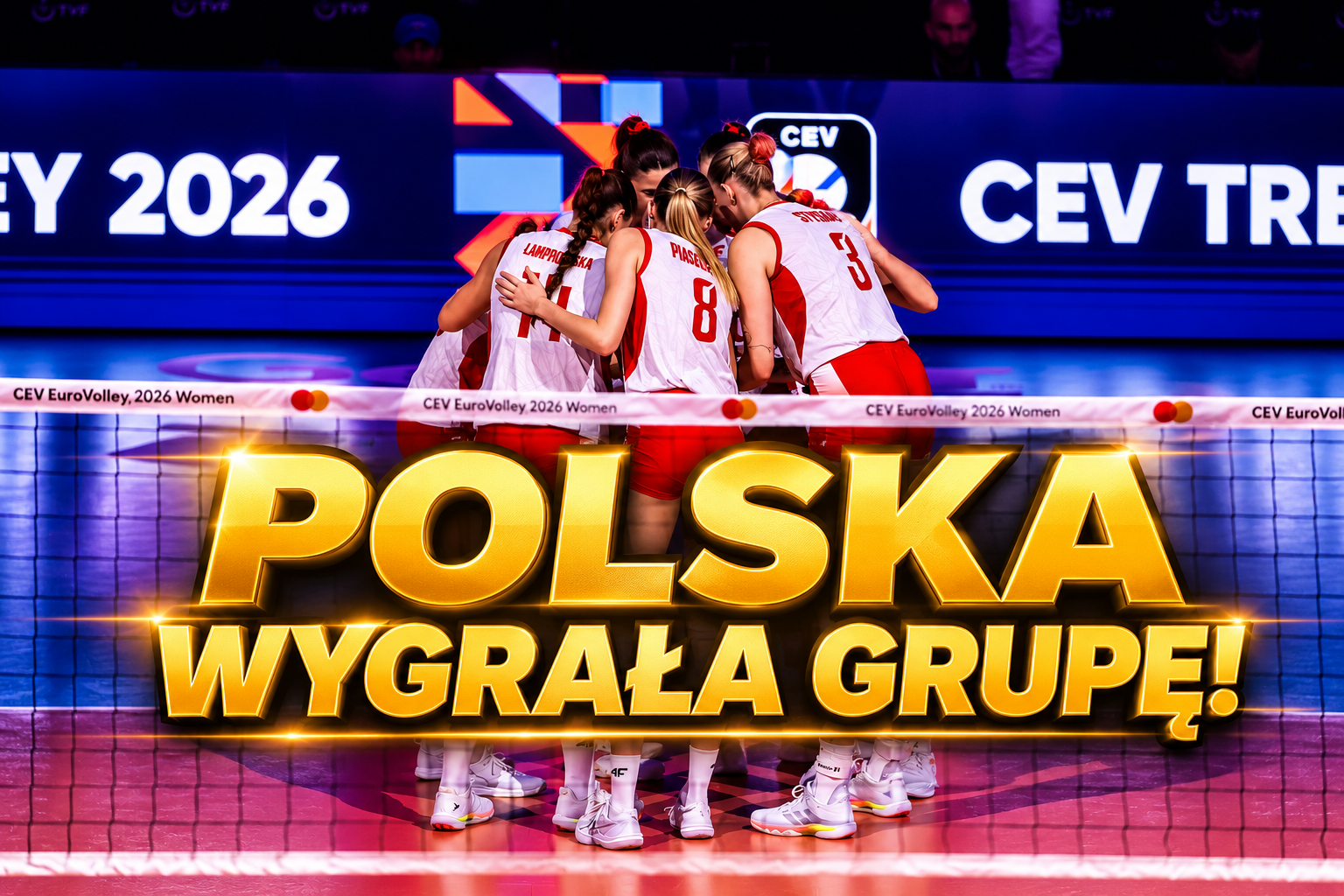 Polki wygrały wszystkie mecze grupowe ME siatkarek 2026