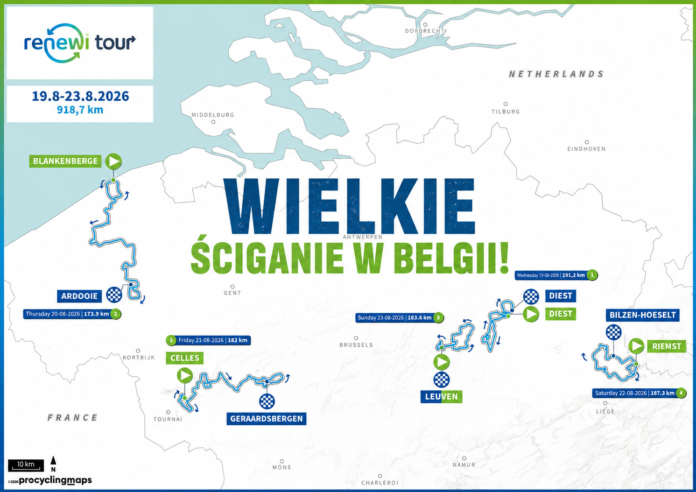 Renewi Tour 2026 w Belgii.