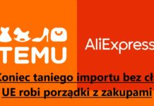 UE robi STOP! Import Temu i AliExpress bez cła? UE robi STOP Import Temu i AliExpress bez cła