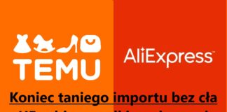 UE robi STOP Import Temu i AliExpress bez cła