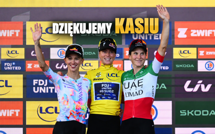 Vollering wygrała wszystko, ale Polka po raz kolejny stanęła na podium Tour de France Femmes!