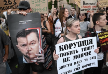 PROTESTY NA UKRAINIE