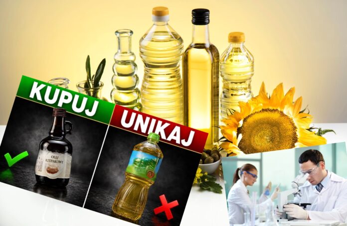 Ranking 14 olejów - 9 do kosza 5 OK, od natury do syfu
