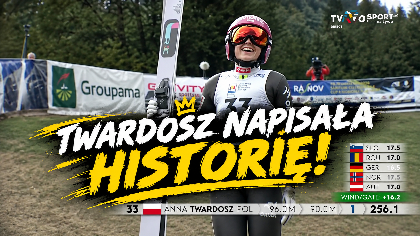 Czekała na ten dzień. Anna Twardosz przeszła do historii polskich skoków