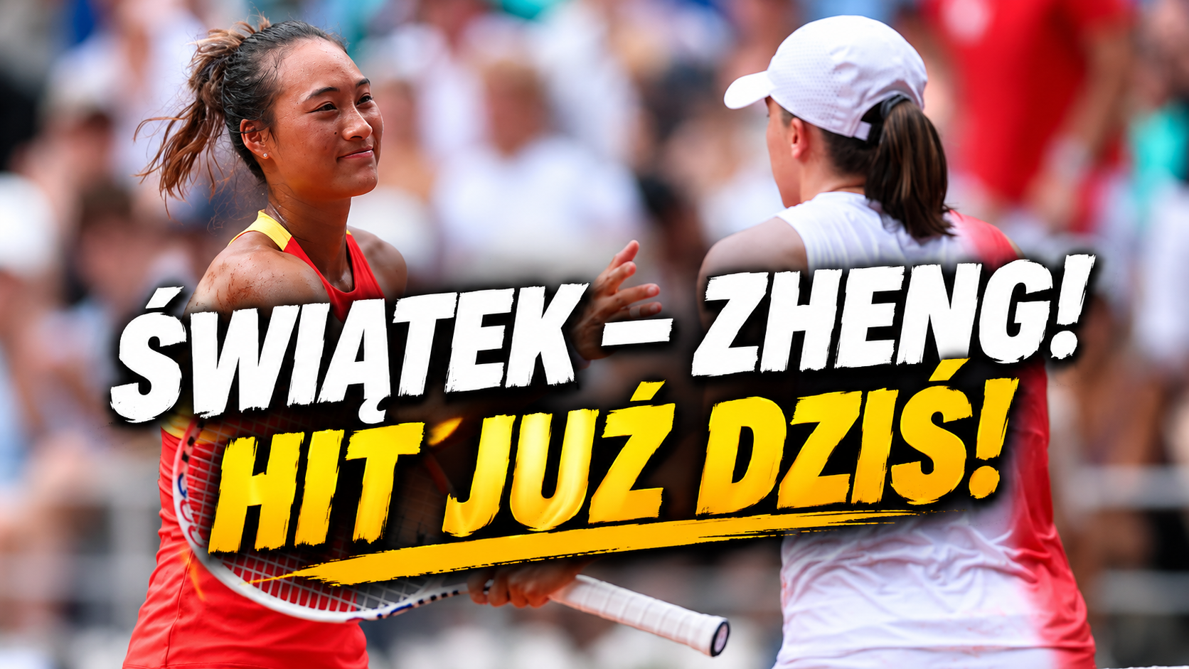 Iga Świątek zna godzinę meczu z Zheng! Wielki hit już dzisiaj