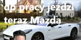 Kacprzyk ukrywa Porsche, jeździ do pracy Mazdą