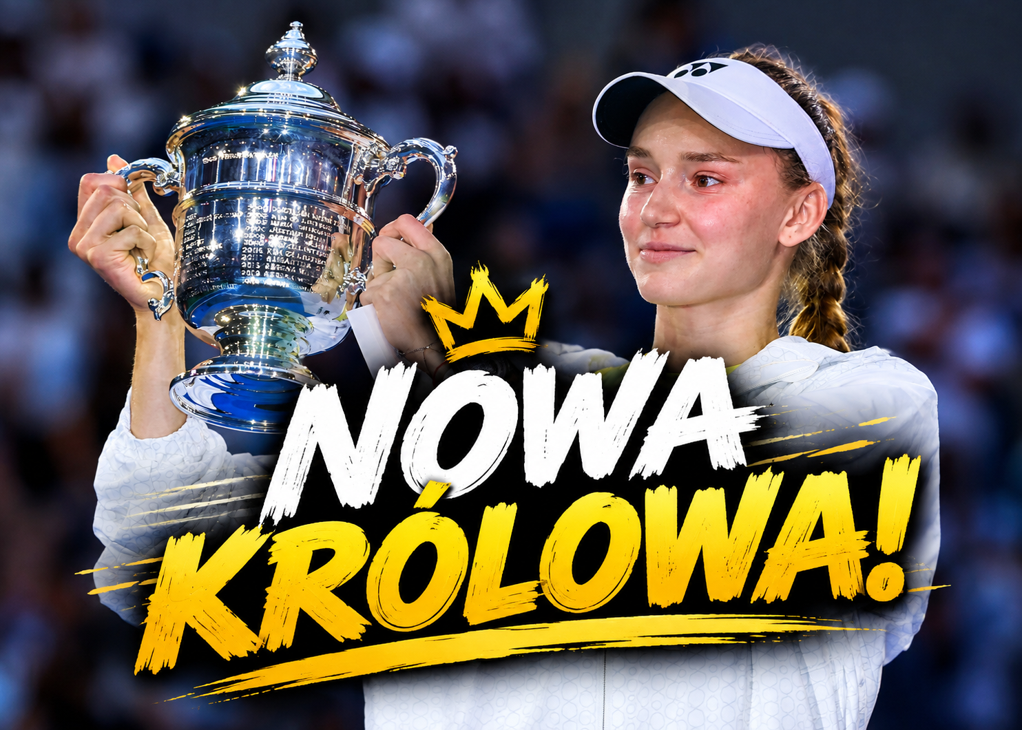Rybakina nową królową kobiecego tenisa! Pokonała Sabalenkę i wygrała US Open 2026