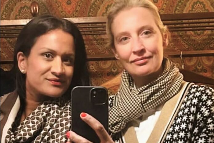 Kim jest Alice Weidel, liderka AfD? na zdjęciu z Sarah Bossard swoją partnerką życiową oto Alice Weidel AfD