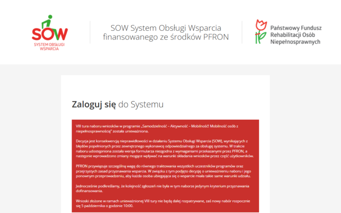 VIII edycja uniewazniona