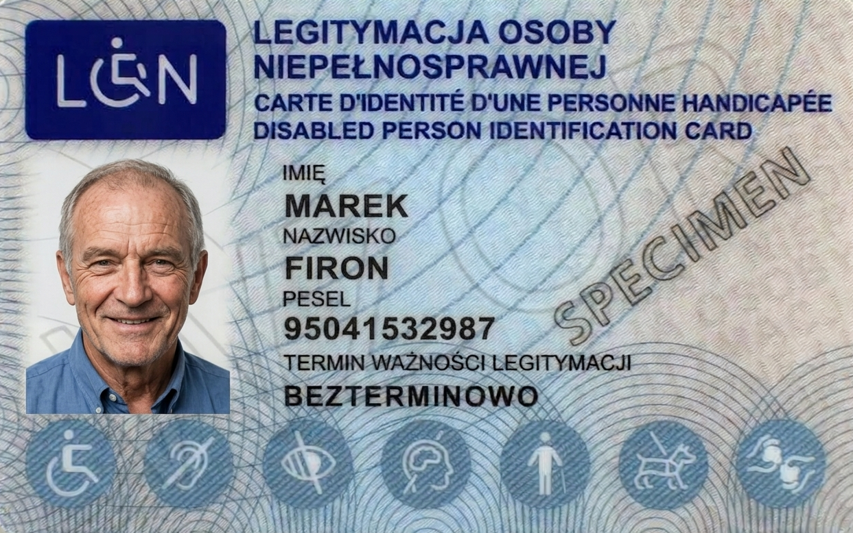 Nowy wzór legitymacji ZUS dla rencistów i osób z niepełnosprawnością. Czy grozi Ci utrata ulg i konieczność wymiany?