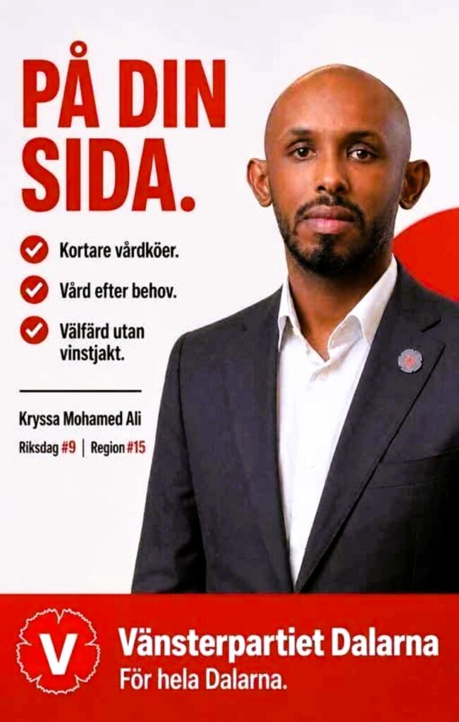 Kryssa Mohamed Ali wszedł do Parlamentu choć nie prowadził kampanii - Skandal wyborczy w Szwecji