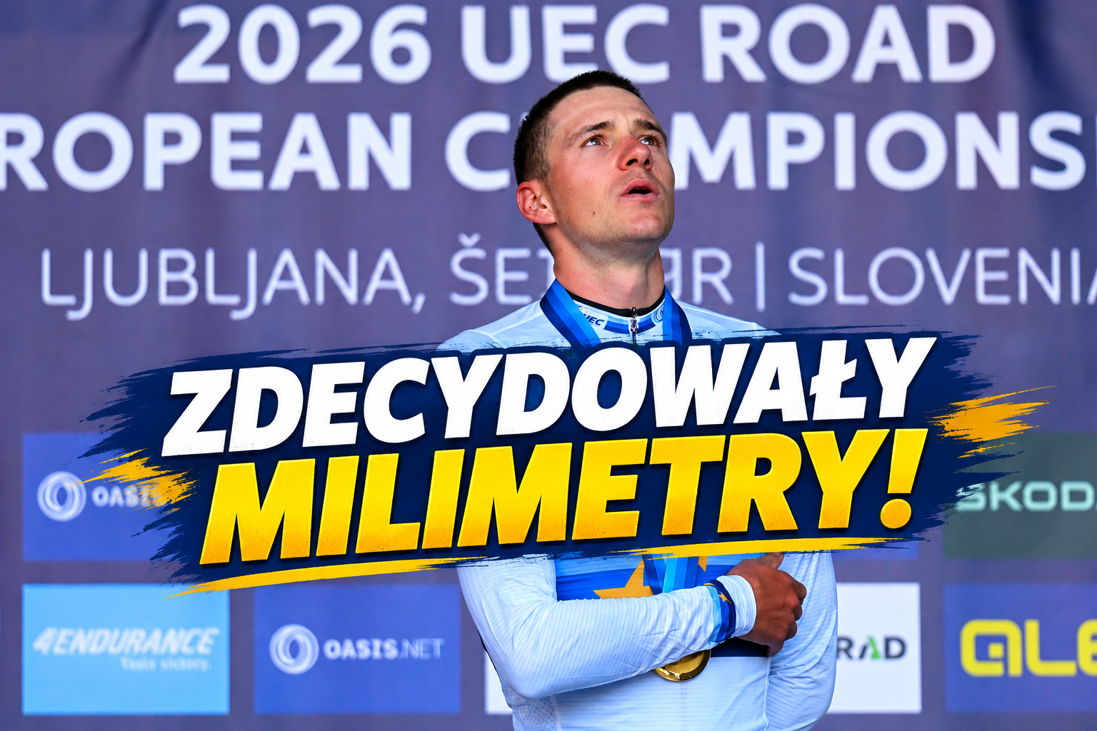 Co za emocje w Słowenii! Evenepoel lepszy od Ciccone po fotofiniszu