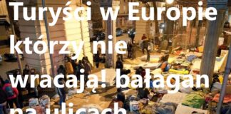 Turyści w Europie którzy nie wracają do domu wywołują ogromne protesty! Dziki bałagan na ulicach