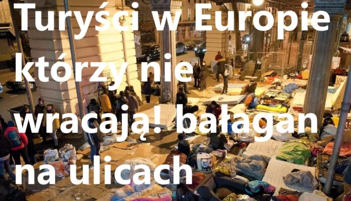 Turyści w Europie którzy nie wracają do domu wywołują ogromne protesty! Dziki bałagan na ulicach