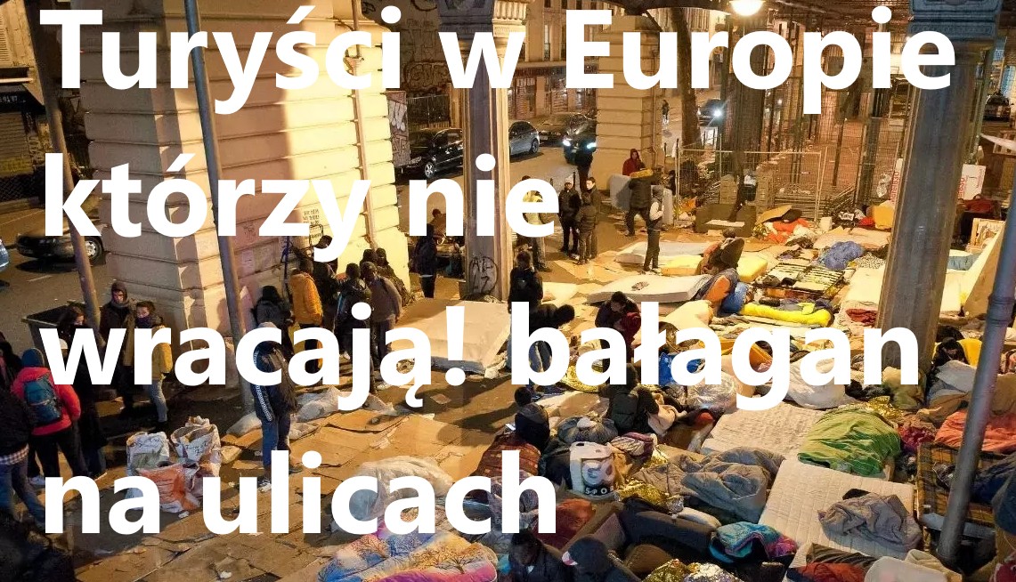 Turyści w Europie którzy nie wracają do domu wywołują ogromne protesty! Dziki bałagan na ulicach