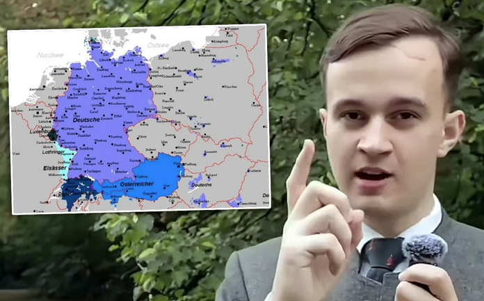 NieSkandaliczna mapa z polskim Gdańskiem Niemcy pod AfD grożą sąsiadom! Skandaliczna mapa z polskim Gdańskiem